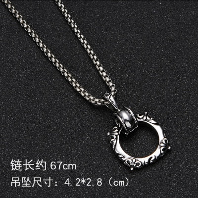 Punk Stainless Steel Fashion Long Necklace - Shopeasywear