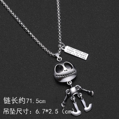 Punk Stainless Steel Fashion Long Necklace - Shopeasywear