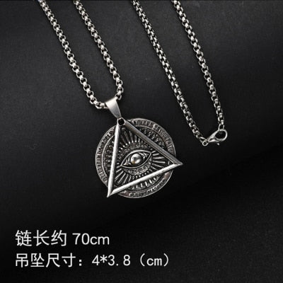 Punk Stainless Steel Fashion Long Necklace - Shopeasywear