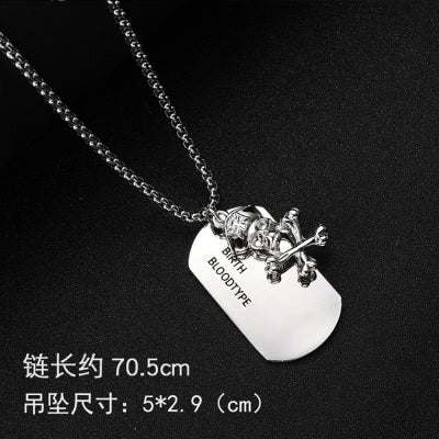 Punk Stainless Steel Fashion Long Necklace - Shopeasywear