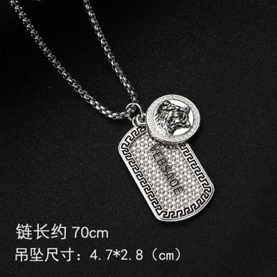Punk Stainless Steel Fashion Long Necklace - Shopeasywear