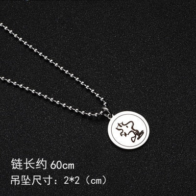 Punk Stainless Steel Fashion Long Necklace - Shopeasywear