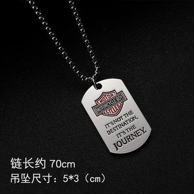Punk Stainless Steel Fashion Long Necklace - Shopeasywear
