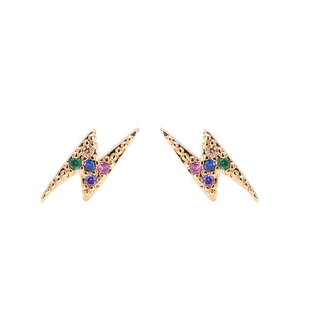 2 pcs CZ stud earring - Shopeasywear