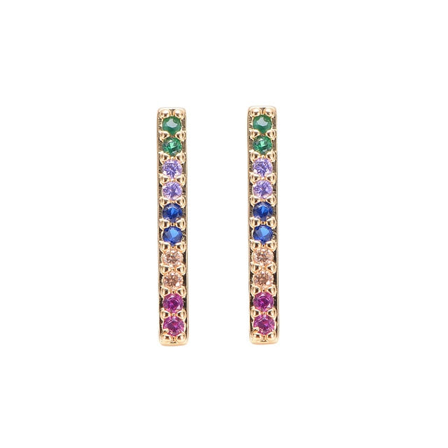 2 pcs CZ stud earring - Shopeasywear