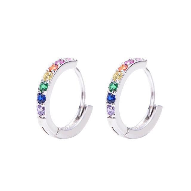 2 pcs CZ stud earring - Shopeasywear