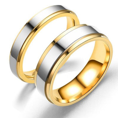 Simple Couple Wedding Rings