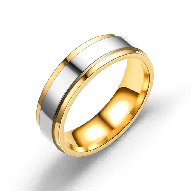 Simple Couple Wedding Rings