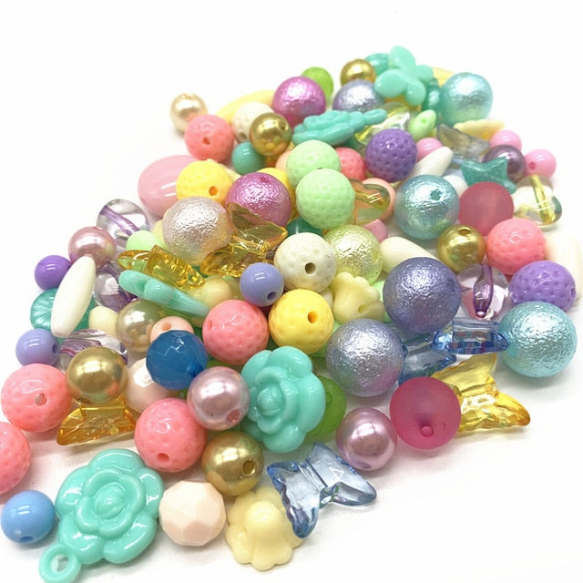 20g Acrylic mixing Beads Jewelry Making