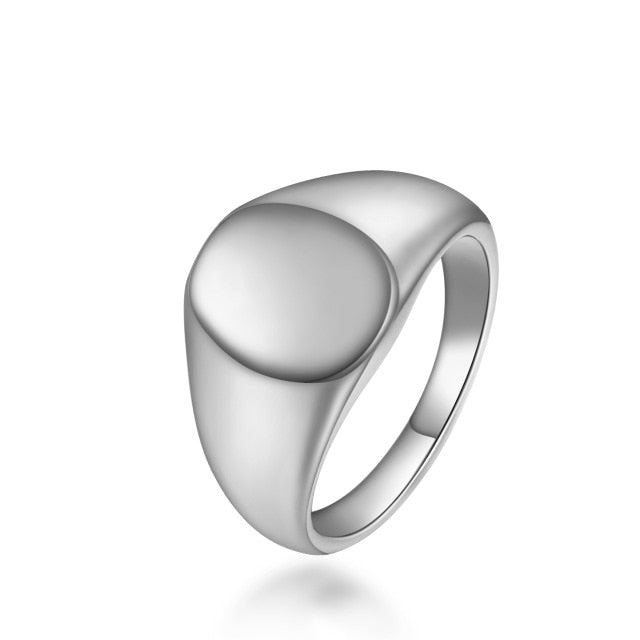 Personalized Custom Logo Name Rings