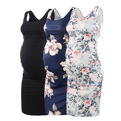 3pcs Women Pregnancy Dresses