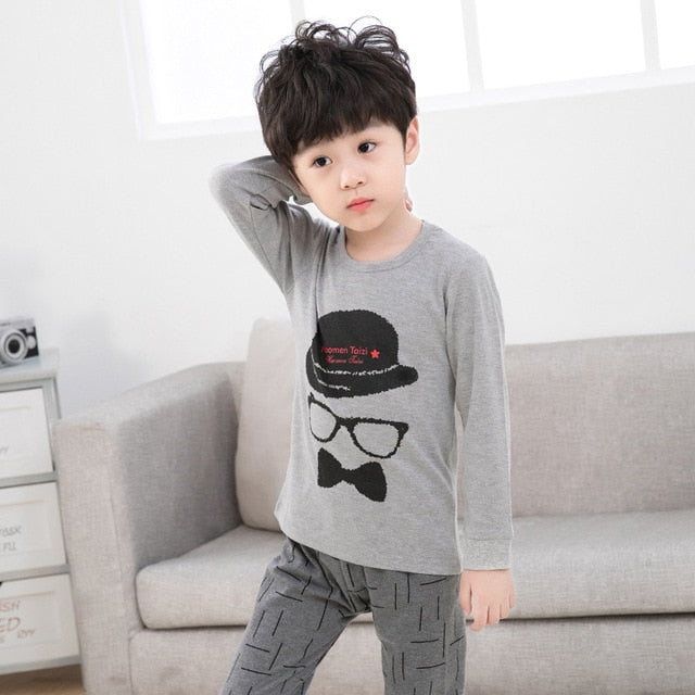 New Winter Cotton Kids Pajamas