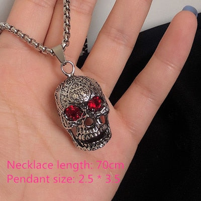 Punk Stainless Steel Fashion Long Necklace - Shopeasywear