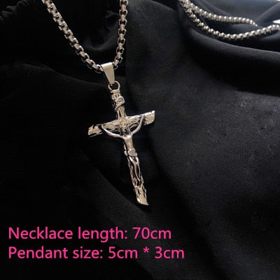 Punk Stainless Steel Fashion Long Necklace - Shopeasywear