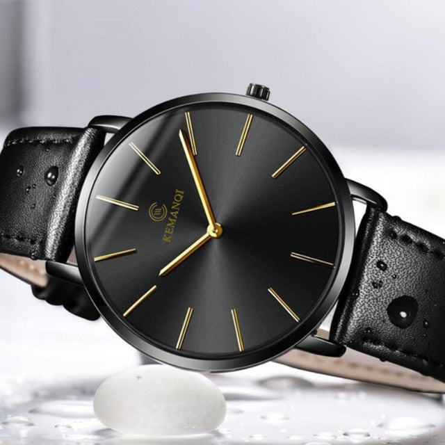 Luxury Ultra-thin Men Watch - Shopeasywear