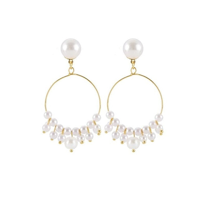 Glamour Sexy arco gota aros colgantes vintage - Shopeasywear