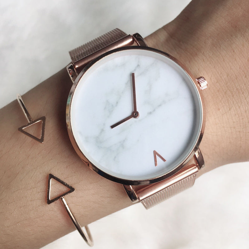 Marble Quartz Casual Ladies Watches - Shopeasywear