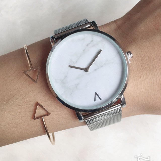 Marble Quartz Casual Ladies Watches - Shopeasywear