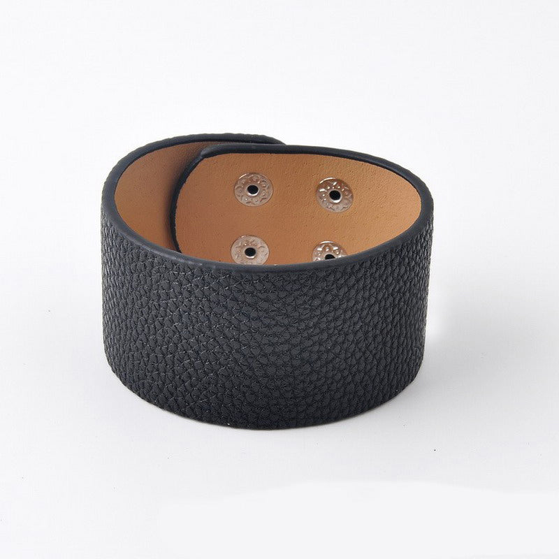 Leather Cuff Bracelet For Kids - Shopeasywear