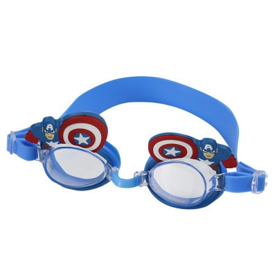 3 piece Swimming Suit With Cap Cartoon