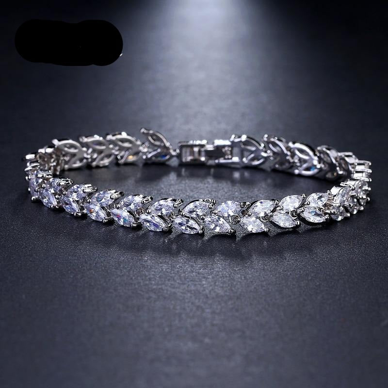 Four Colors Leaf Jewelry Bracelets