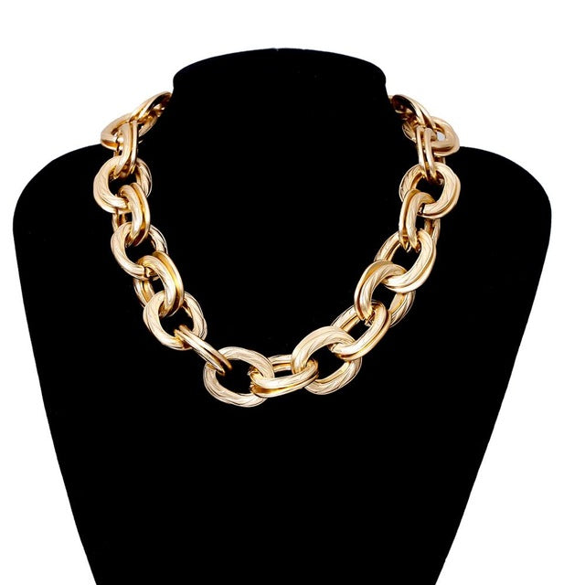 Punk Cuban Choker Necklace - Shopeasywear