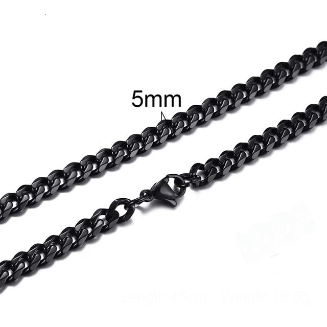 STEEL NECKLACE FOR MEN JEWELRY - Shopeasywear