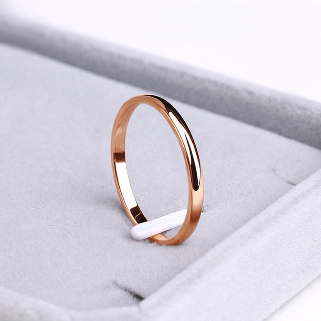 Stainless Steel Gold Rings - Shopeasywear