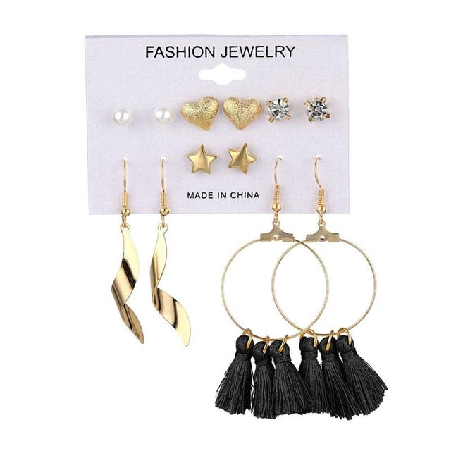 Women's Earrings Set - Shopeasywear