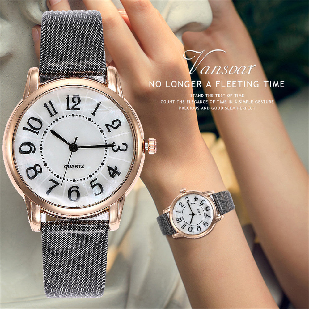 Strap Ladies Dress Luxury Watch - Shopeasywear