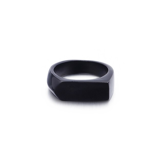 Round Stainless Steel Ring - Shopeasywear