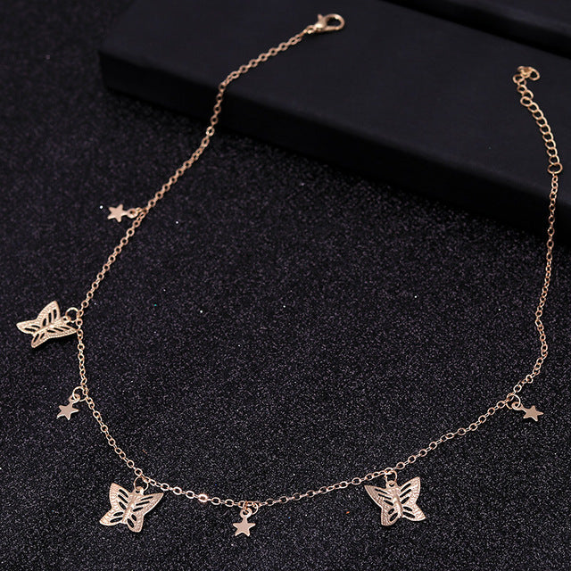 Gold Silver Color Chain Necklaces - Shopeasywear