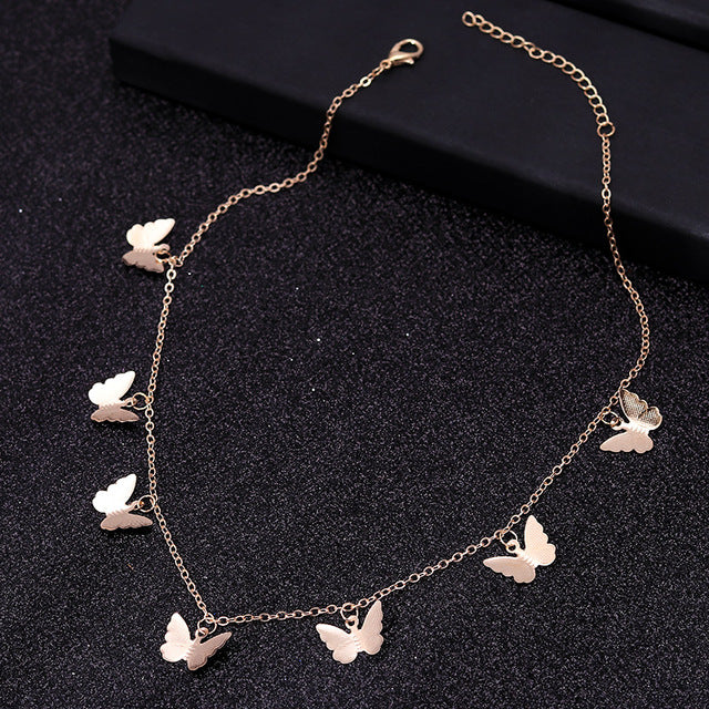 Gold Silver Color Chain Necklaces - Shopeasywear