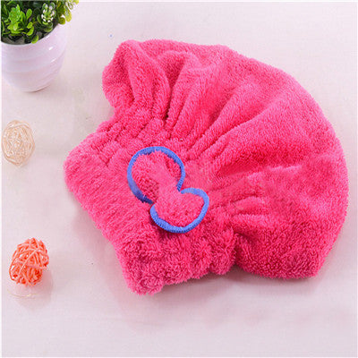 Hairdressing Textile microfiber hair turban - Shopeasywear