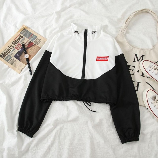 Fashion Casual Sports Harajuku Style Two-piece Suit Women Tops - Shopeasywear