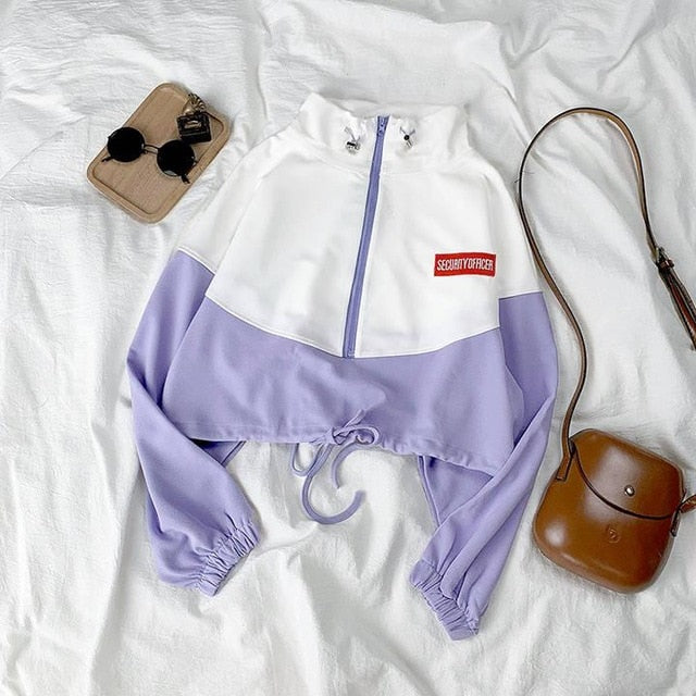 Fashion Casual Sports Harajuku Style Two-piece Suit Women Tops - Shopeasywear