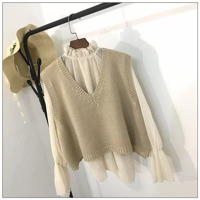 Spring Autumn Women Korean Clothing