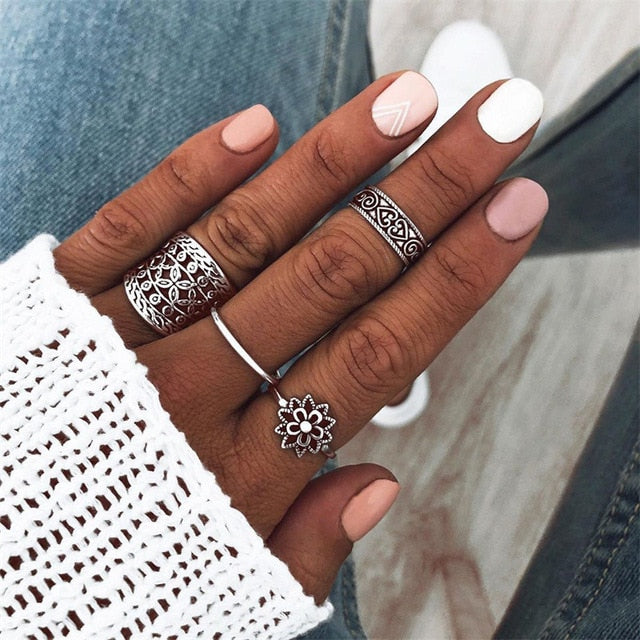 15 Pcs/set Ring Set For  Women - Shopeasywear