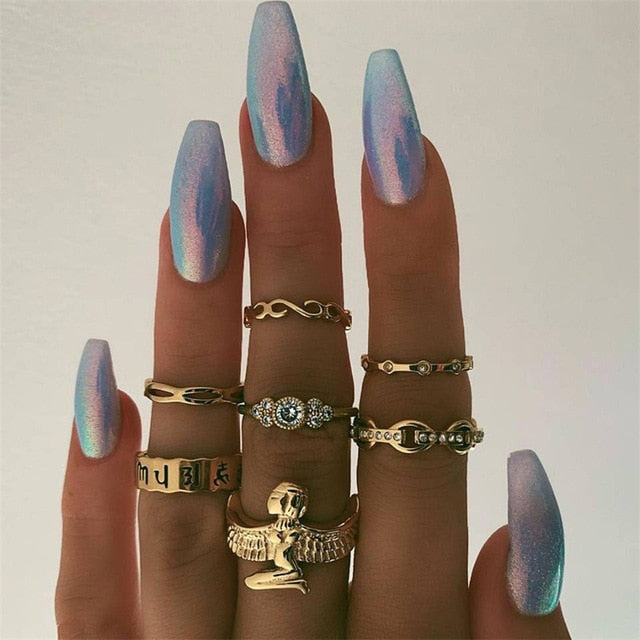 15 Pcs/set Ring Set For  Women - Shopeasywear