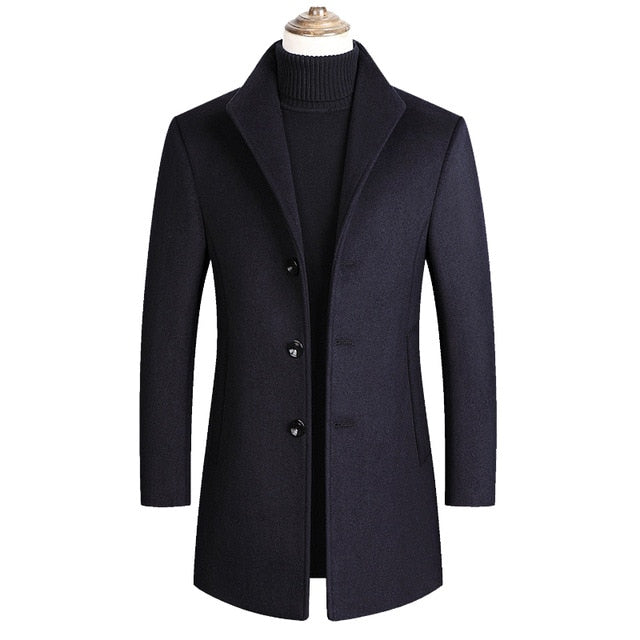 High Quality Men's Wool Jacket - Shopeasywear