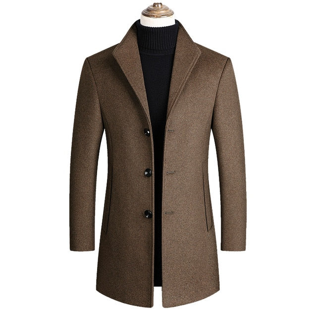 High Quality Men's Wool Jacket - Shopeasywear