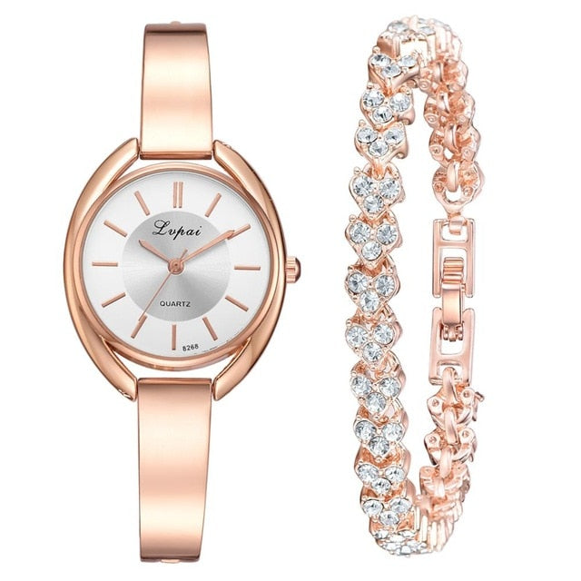 2pcs Set Women Bracelet Watches - Shopeasywear