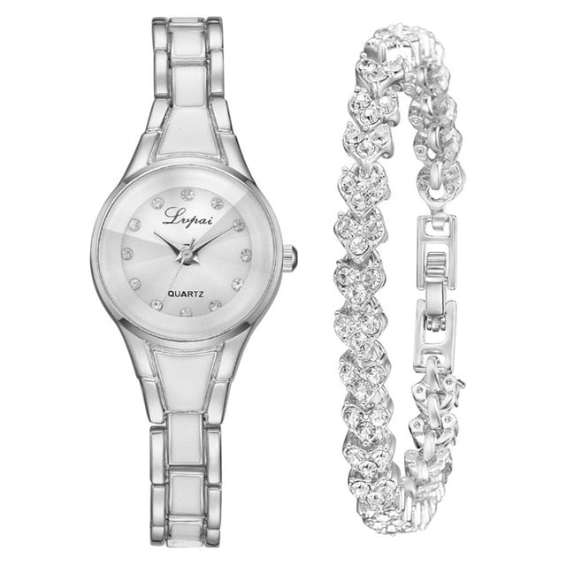 2pcs Set Women Bracelet Watches - Shopeasywear