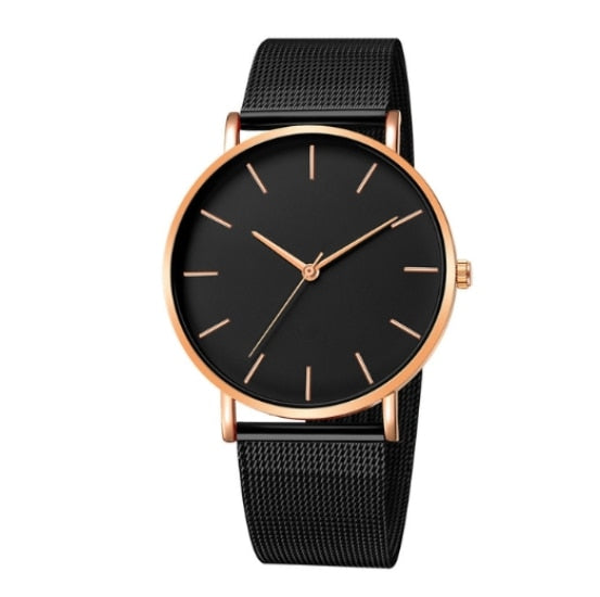 Luxury Women Watch Mesh Stainless Steel Bracelet Casual Quartz Wrist Watch Women Watches Clock reloj mujer relogio feminino - Shopeasywear