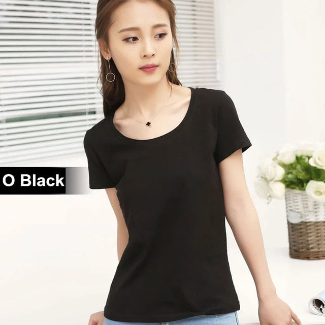 Brand New Womens Pure Cotton T-Shirt