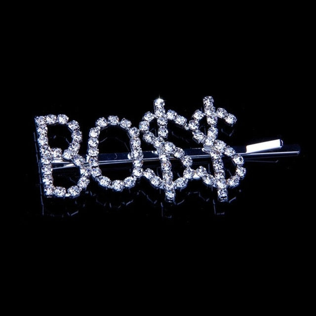 Rhinestone Hair Clip - Shopeasywear