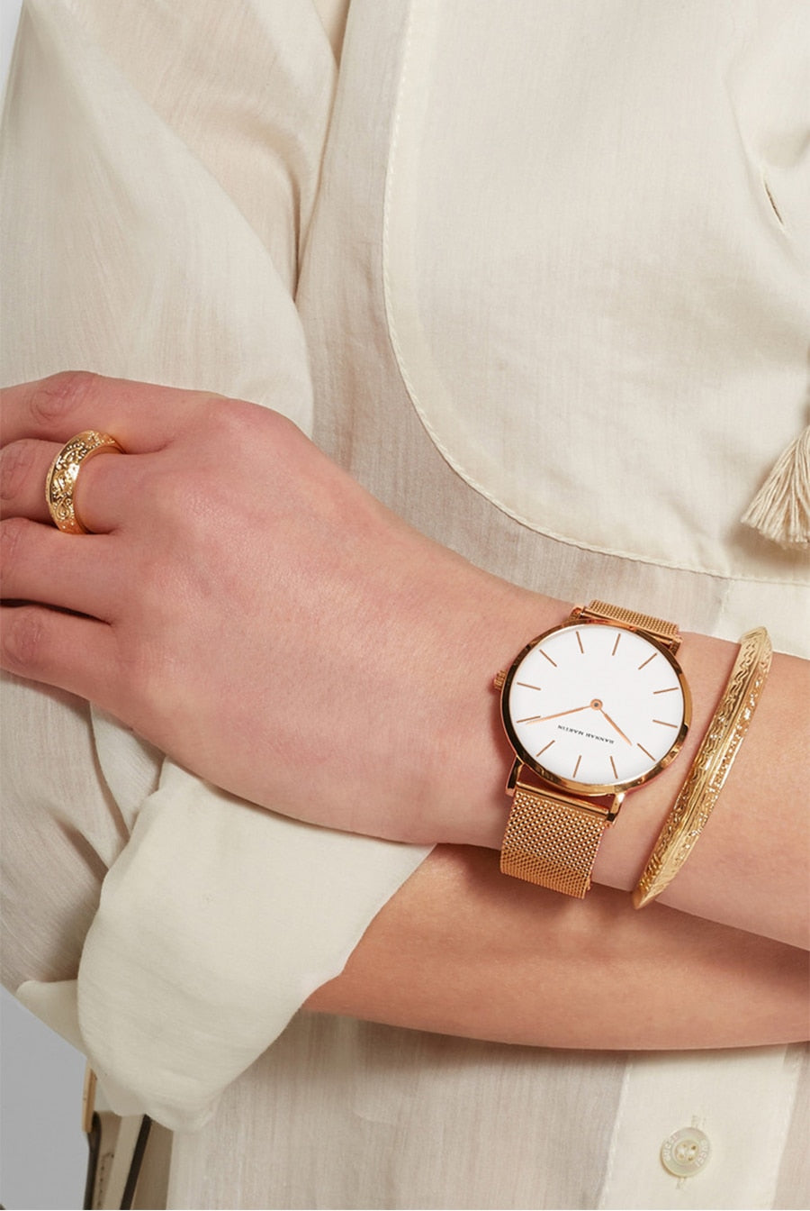 Simple Waterproof Rose Watch - Shopeasywear