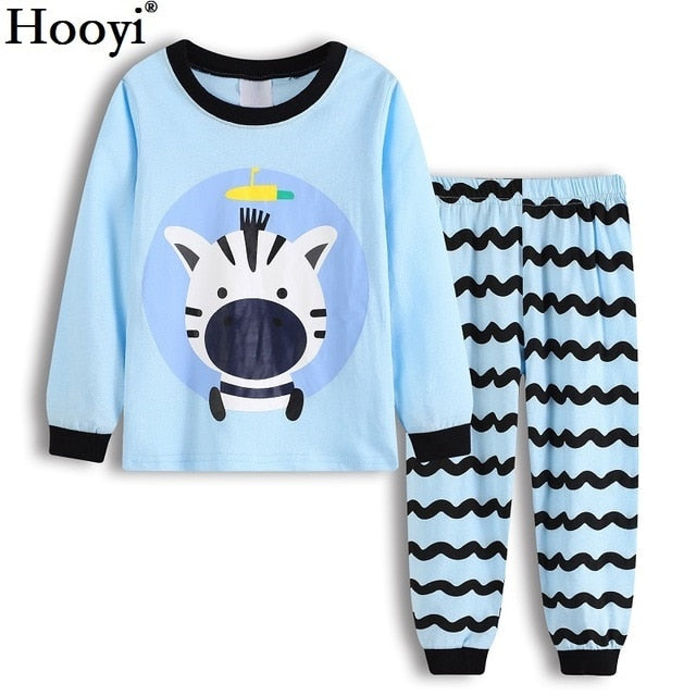 Robot Children Pajamas Suit