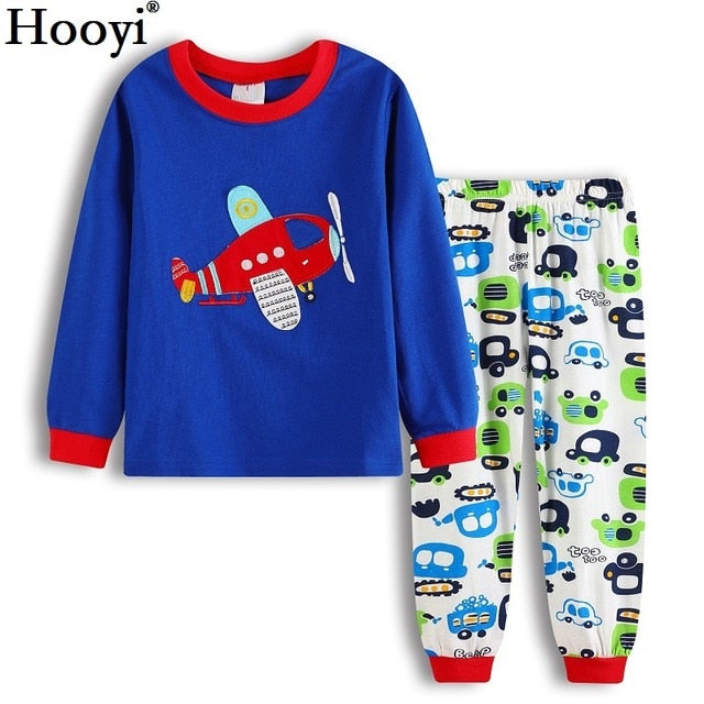 Robot Children Pajamas Suit
