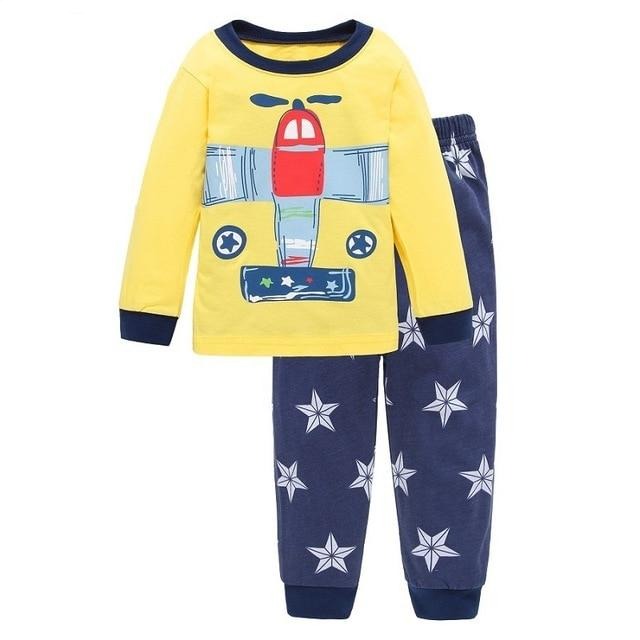 Robot Children Pajamas Suit
